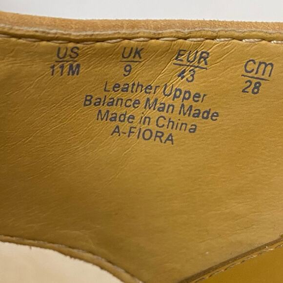 Franco Sarto Fiona Tan Leather Cork Platform Wedge Slip On Shoes Size 11 - Picture 12 of 13